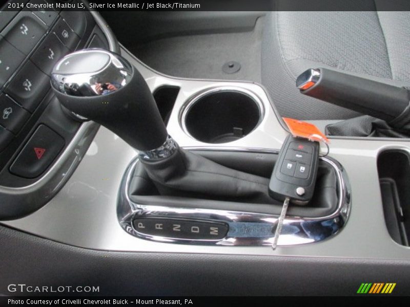 Silver Ice Metallic / Jet Black/Titanium 2014 Chevrolet Malibu LS