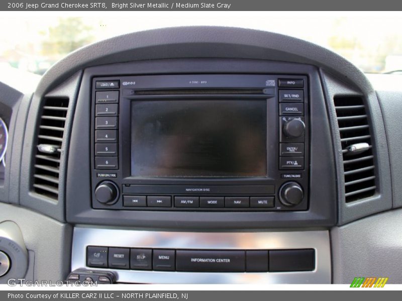 Bright Silver Metallic / Medium Slate Gray 2006 Jeep Grand Cherokee SRT8