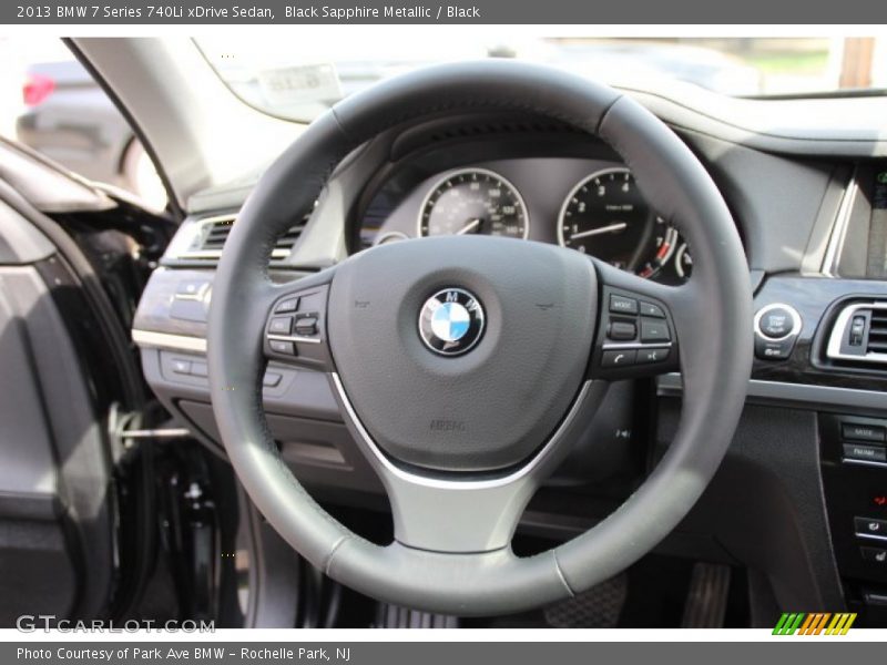  2013 7 Series 740Li xDrive Sedan Steering Wheel