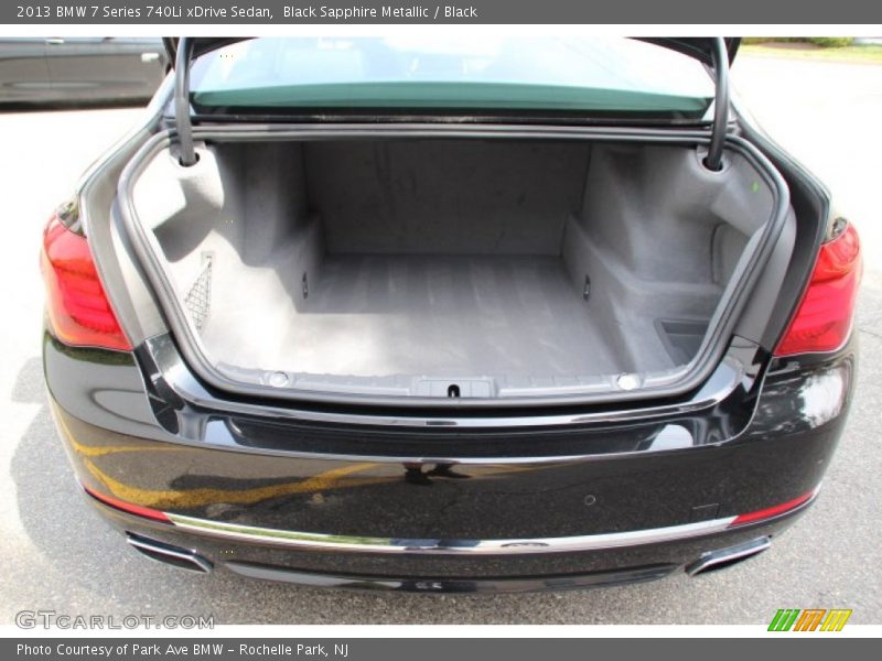  2013 7 Series 740Li xDrive Sedan Trunk