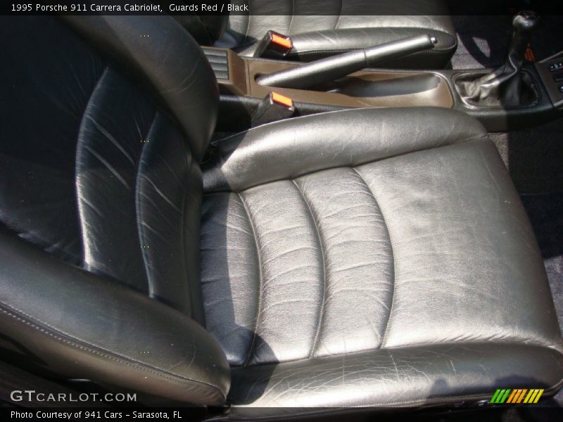 Front Seat of 1995 911 Carrera Cabriolet