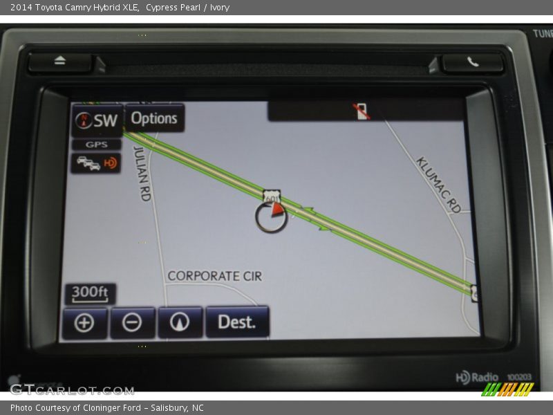 Cypress Pearl / Ivory 2014 Toyota Camry Hybrid XLE