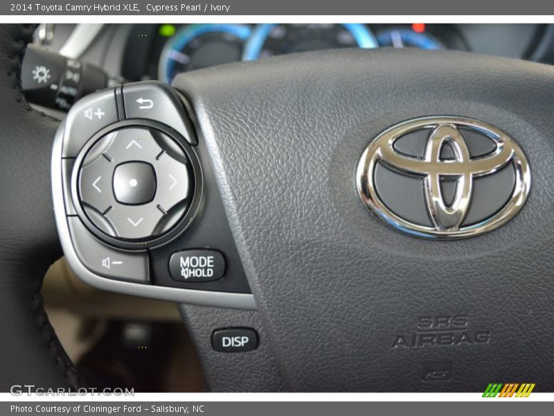 Cypress Pearl / Ivory 2014 Toyota Camry Hybrid XLE