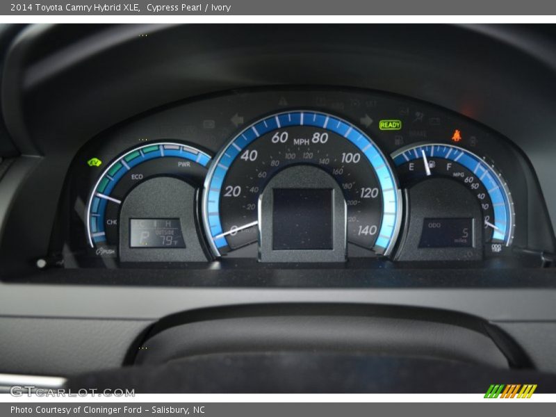 Cypress Pearl / Ivory 2014 Toyota Camry Hybrid XLE