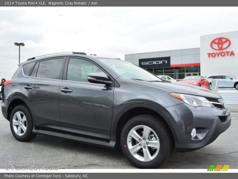 Magnetic Gray Metallic / Ash 2014 Toyota RAV4 XLE