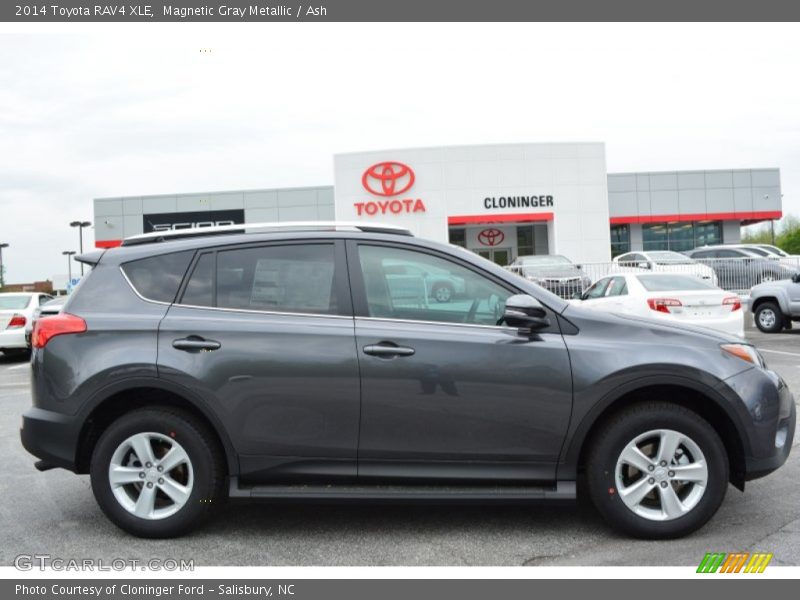 Magnetic Gray Metallic / Ash 2014 Toyota RAV4 XLE