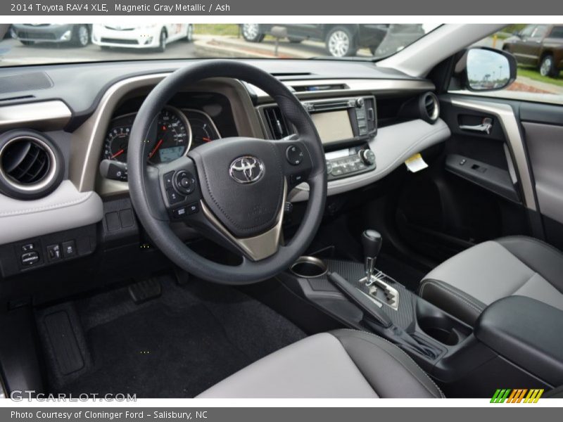 Magnetic Gray Metallic / Ash 2014 Toyota RAV4 XLE