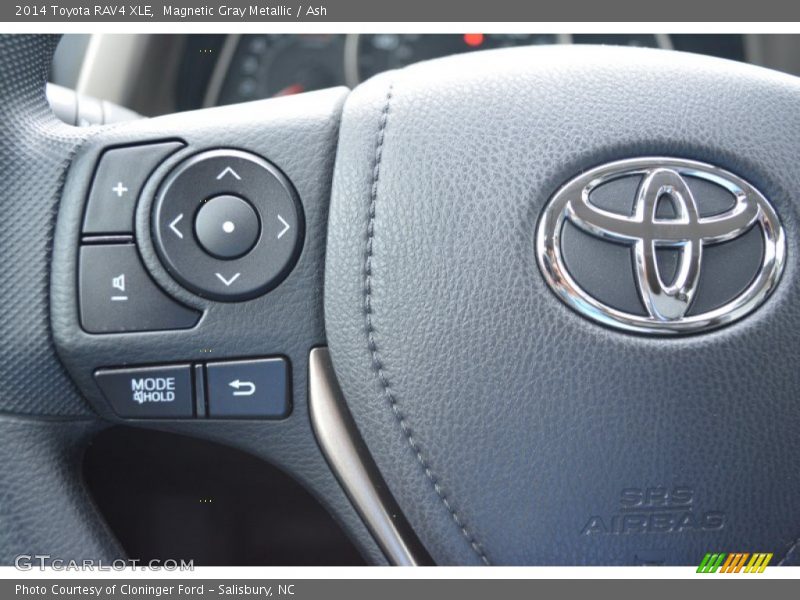 Magnetic Gray Metallic / Ash 2014 Toyota RAV4 XLE