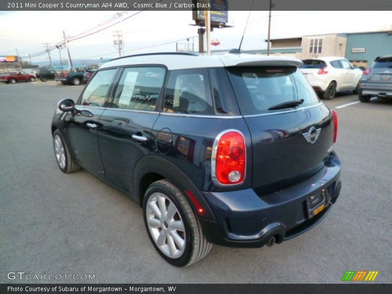 Cosmic Blue / Carbon Black 2011 Mini Cooper S Countryman All4 AWD
