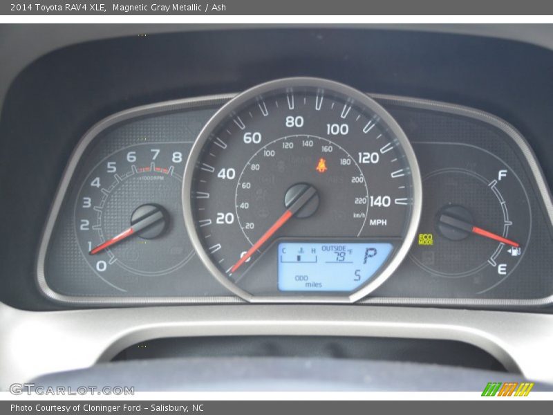 Magnetic Gray Metallic / Ash 2014 Toyota RAV4 XLE