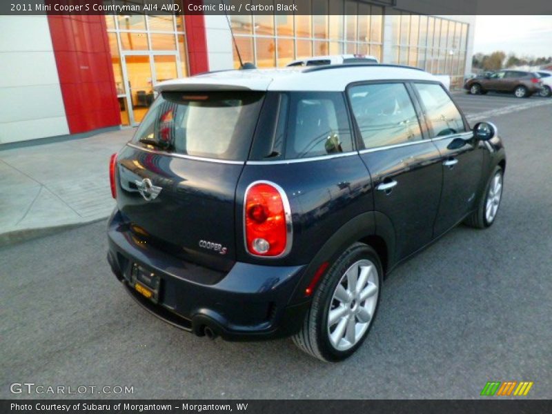 Cosmic Blue / Carbon Black 2011 Mini Cooper S Countryman All4 AWD