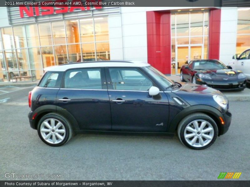 Cosmic Blue / Carbon Black 2011 Mini Cooper S Countryman All4 AWD