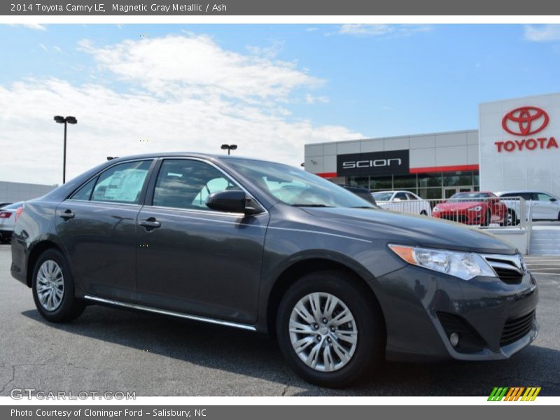 Magnetic Gray Metallic / Ash 2014 Toyota Camry LE