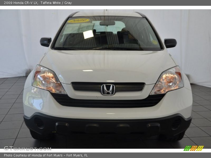 Taffeta White / Gray 2009 Honda CR-V LX