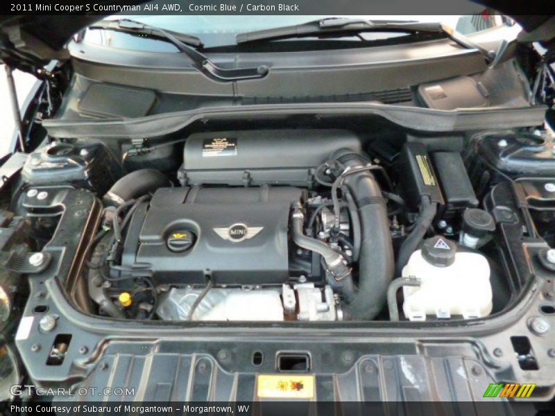 Cosmic Blue / Carbon Black 2011 Mini Cooper S Countryman All4 AWD