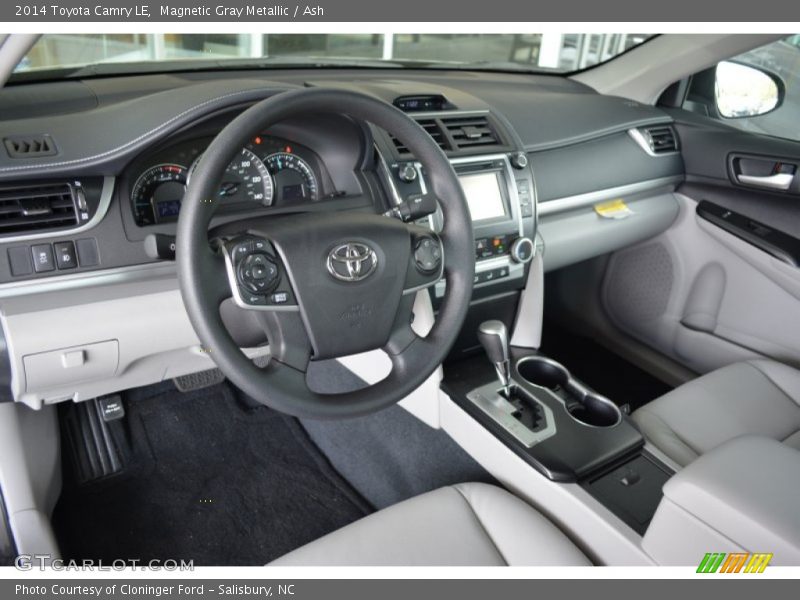 Magnetic Gray Metallic / Ash 2014 Toyota Camry LE