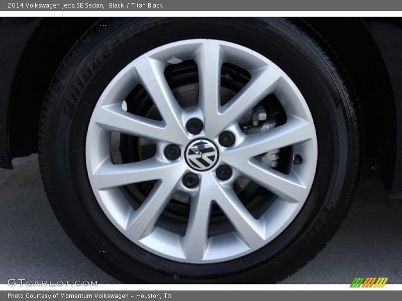 Black / Titan Black 2014 Volkswagen Jetta SE Sedan