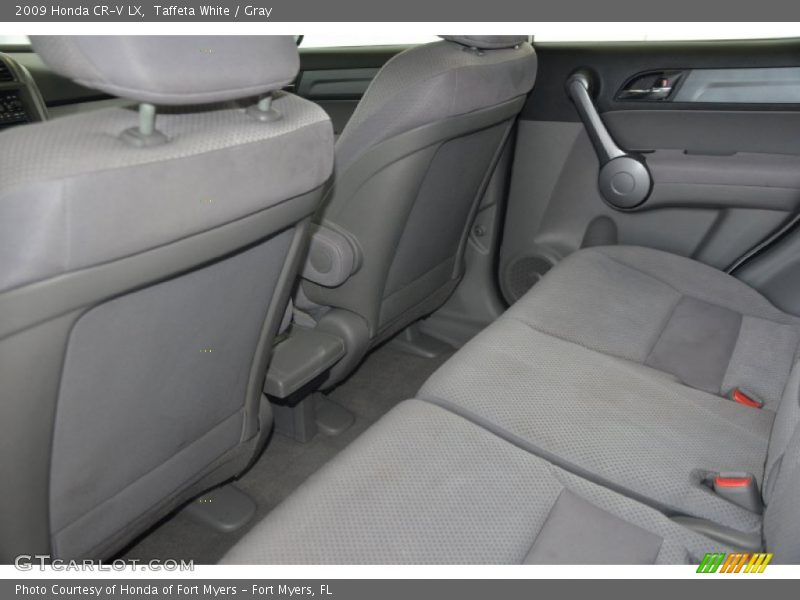 Taffeta White / Gray 2009 Honda CR-V LX