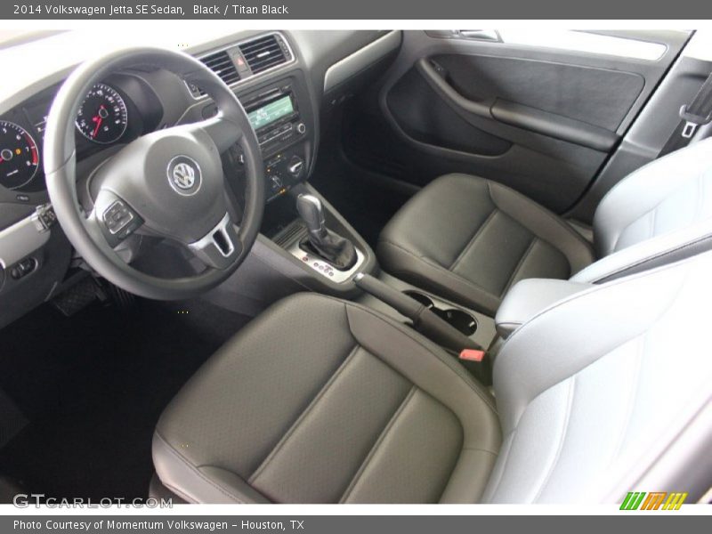 Black / Titan Black 2014 Volkswagen Jetta SE Sedan