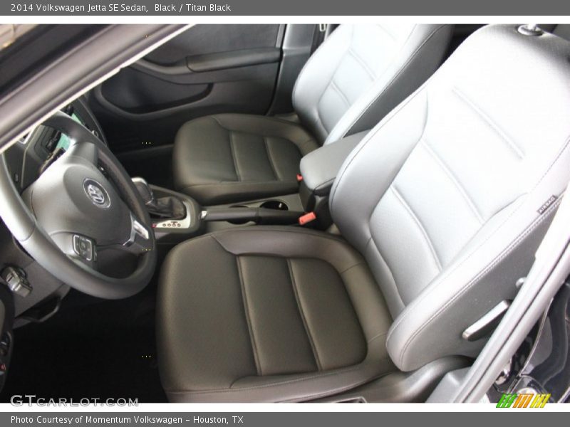 Black / Titan Black 2014 Volkswagen Jetta SE Sedan