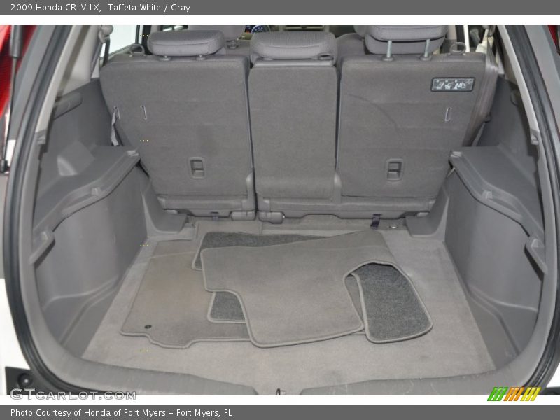 Taffeta White / Gray 2009 Honda CR-V LX