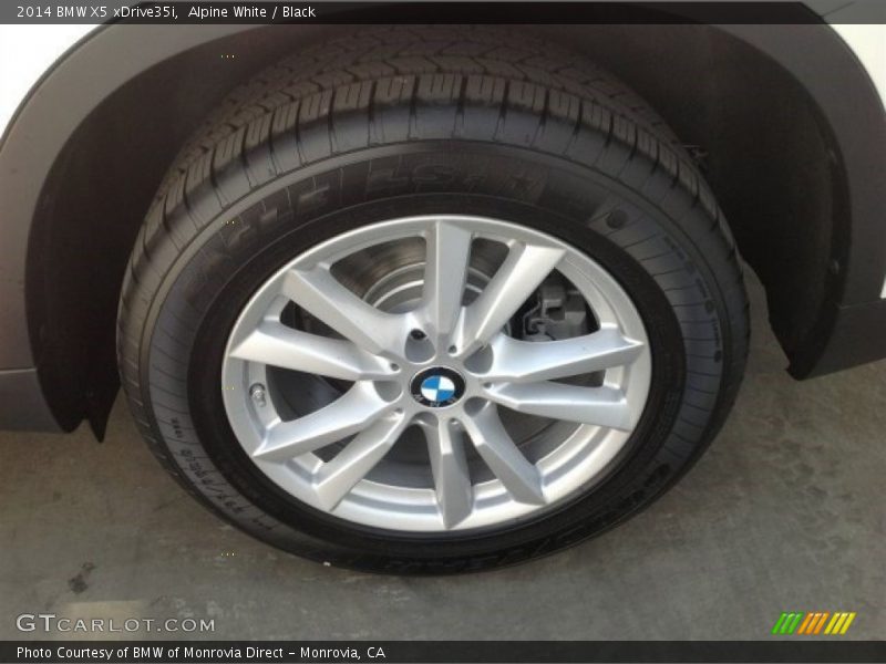 Alpine White / Black 2014 BMW X5 xDrive35i