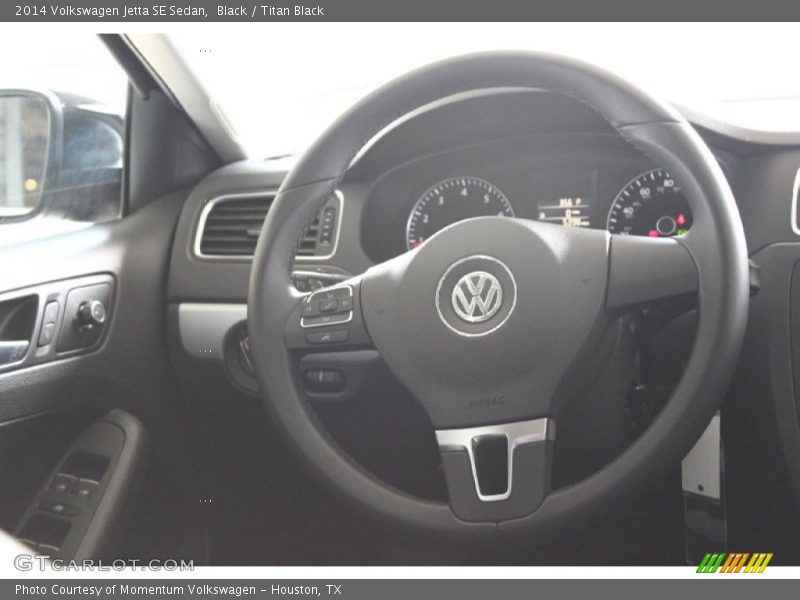 Black / Titan Black 2014 Volkswagen Jetta SE Sedan