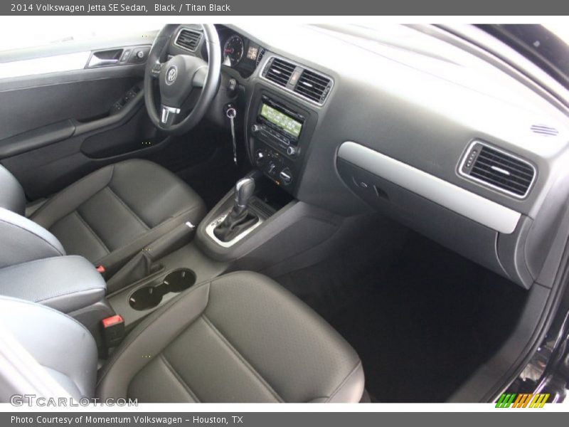 Black / Titan Black 2014 Volkswagen Jetta SE Sedan