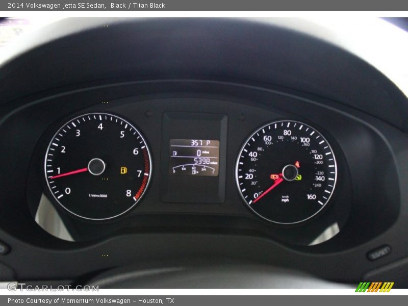 Black / Titan Black 2014 Volkswagen Jetta SE Sedan