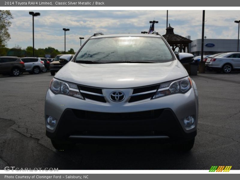 Classic Silver Metallic / Black 2014 Toyota RAV4 Limited