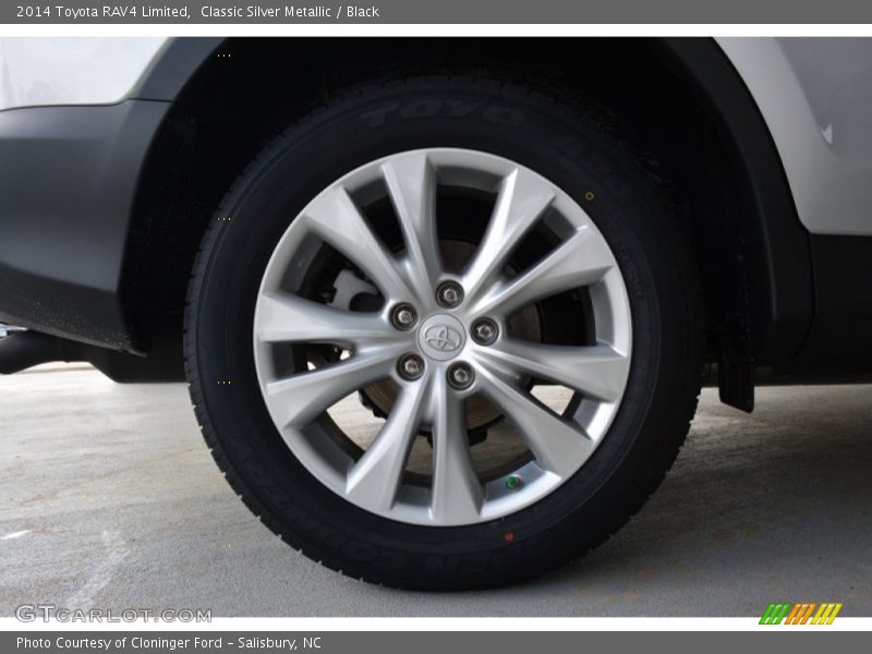 Classic Silver Metallic / Black 2014 Toyota RAV4 Limited