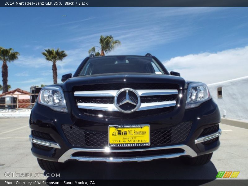 Black / Black 2014 Mercedes-Benz GLK 350