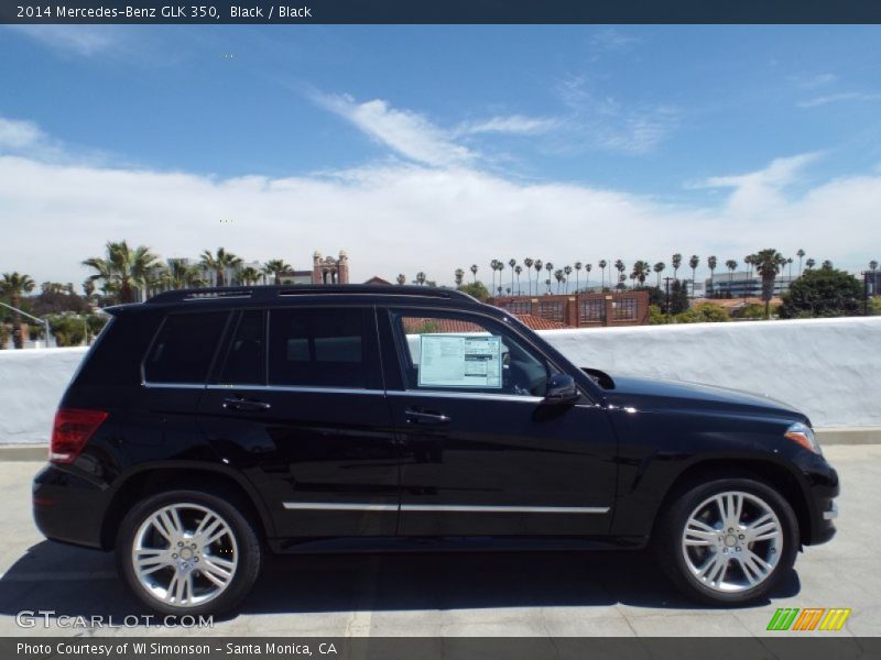 Black / Black 2014 Mercedes-Benz GLK 350