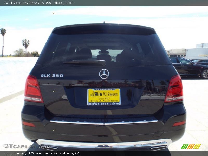 Black / Black 2014 Mercedes-Benz GLK 350