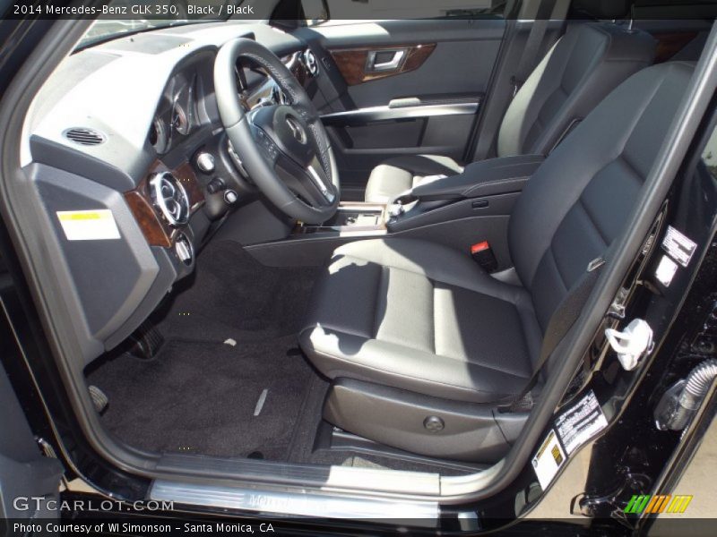 Black / Black 2014 Mercedes-Benz GLK 350