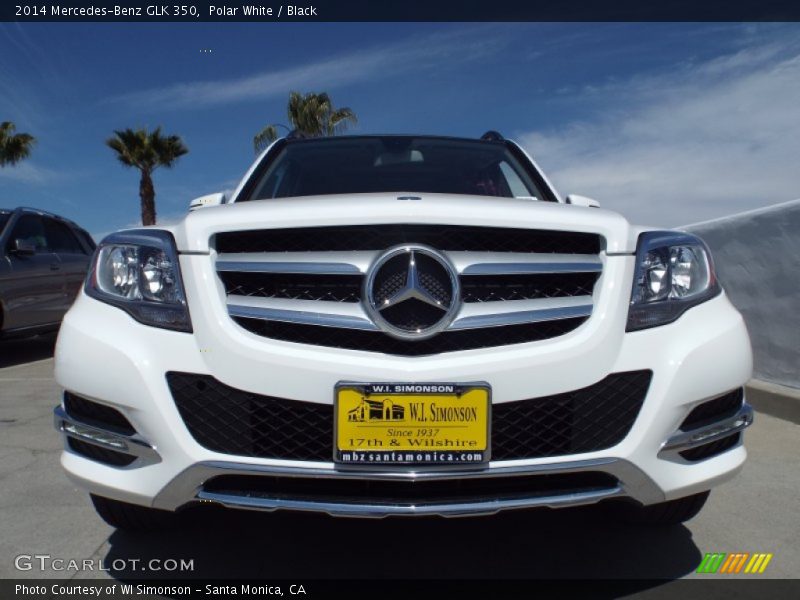 Polar White / Black 2014 Mercedes-Benz GLK 350