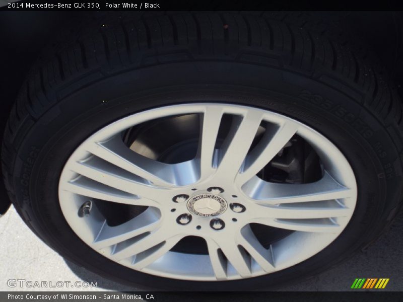 Polar White / Black 2014 Mercedes-Benz GLK 350