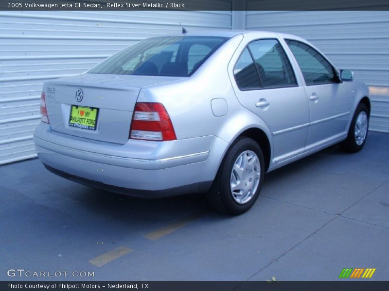 Reflex Silver Metallic / Black 2005 Volkswagen Jetta GL Sedan