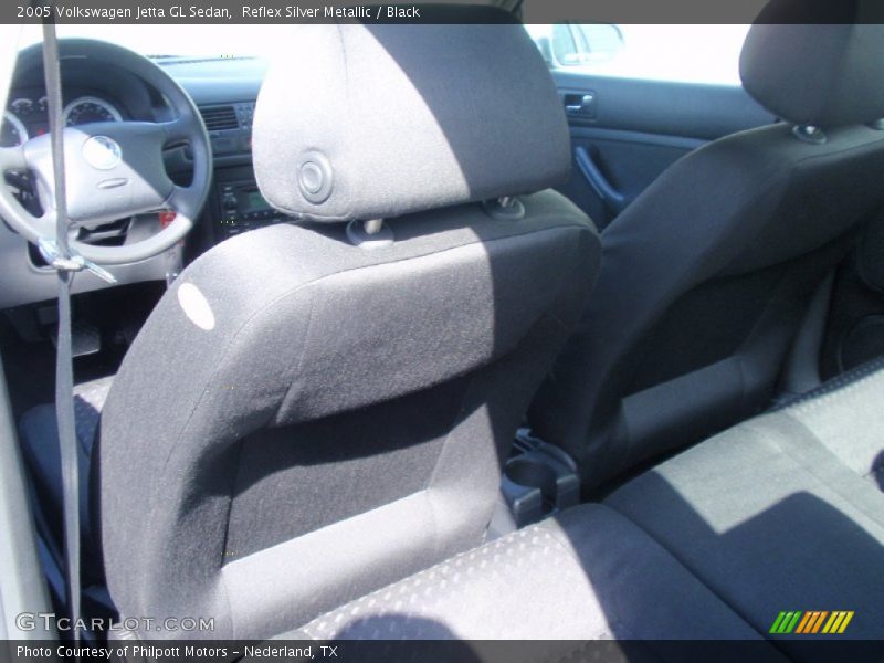 Reflex Silver Metallic / Black 2005 Volkswagen Jetta GL Sedan