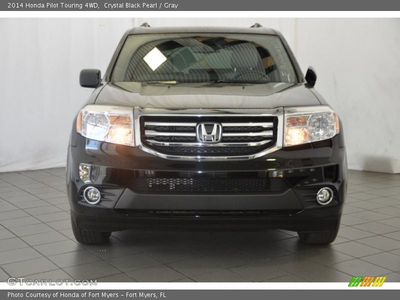 Crystal Black Pearl / Gray 2014 Honda Pilot Touring 4WD