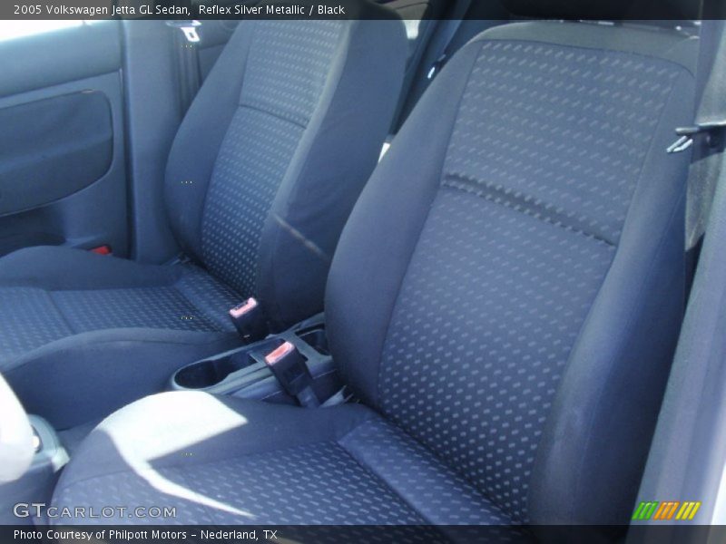 Reflex Silver Metallic / Black 2005 Volkswagen Jetta GL Sedan