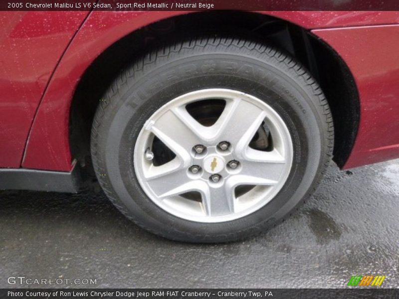 Sport Red Metallic / Neutral Beige 2005 Chevrolet Malibu LS V6 Sedan