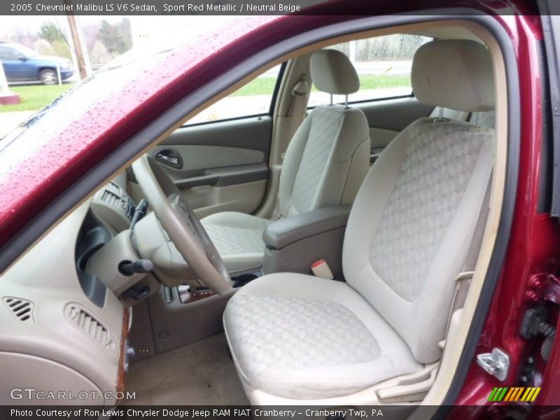 2005 Malibu LS V6 Sedan Neutral Beige Interior