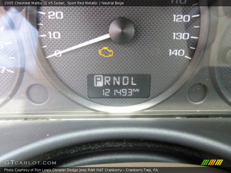 Sport Red Metallic / Neutral Beige 2005 Chevrolet Malibu LS V6 Sedan