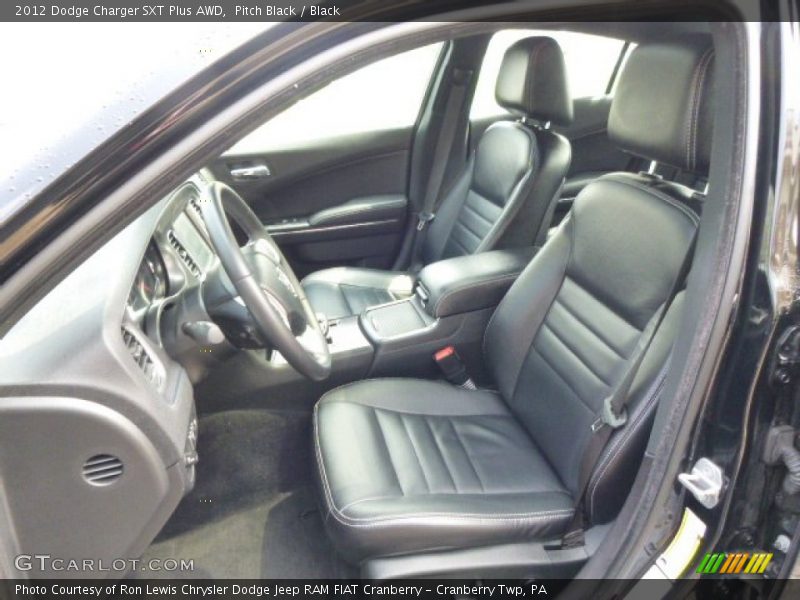 Front Seat of 2012 Charger SXT Plus AWD