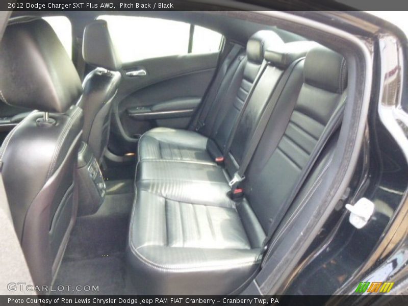 Rear Seat of 2012 Charger SXT Plus AWD