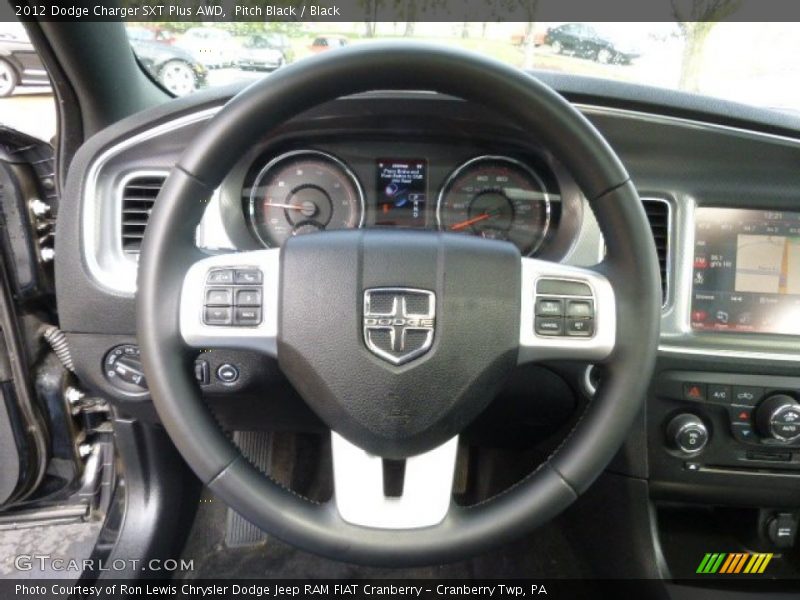 2012 Charger SXT Plus AWD Steering Wheel