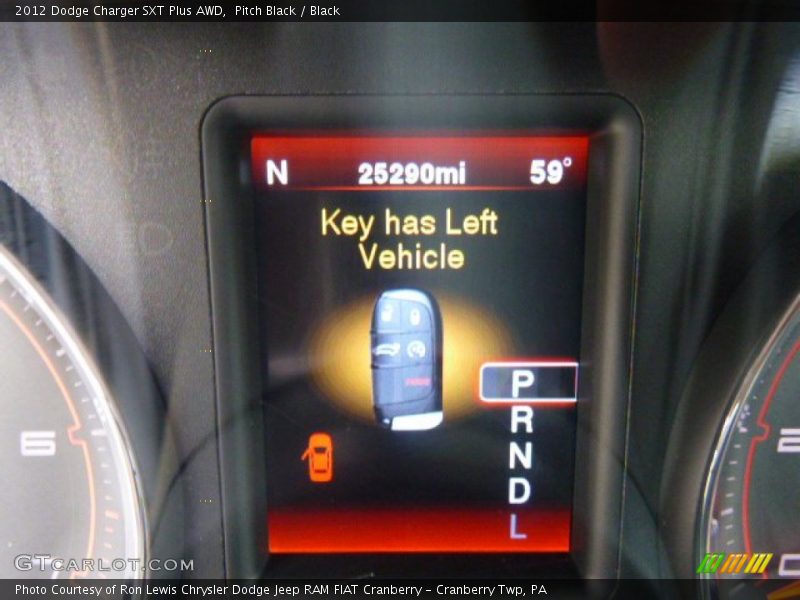 Pitch Black / Black 2012 Dodge Charger SXT Plus AWD