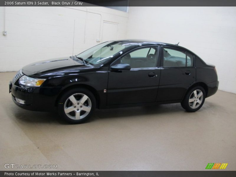 Black Onyx / Gray 2006 Saturn ION 3 Sedan