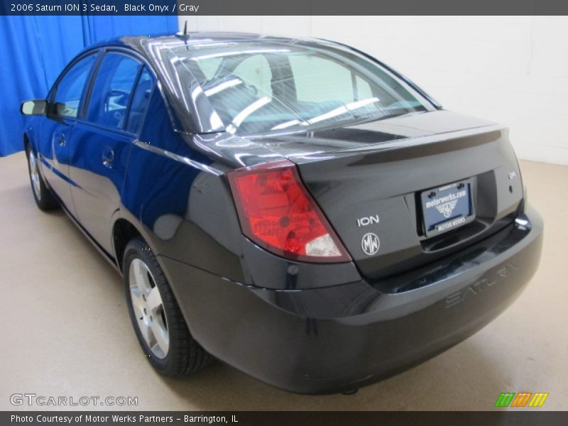 Black Onyx / Gray 2006 Saturn ION 3 Sedan